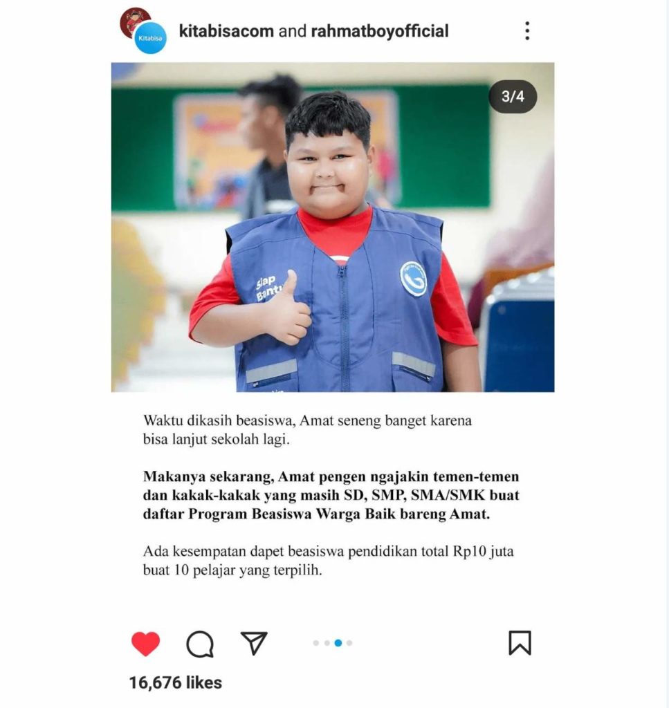 contoh konten marketing