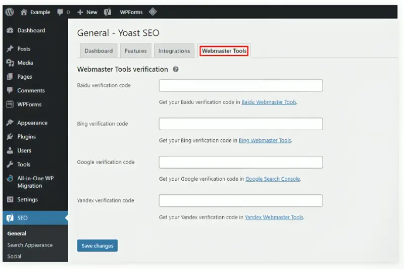 cara membuat sitemap di wordpress